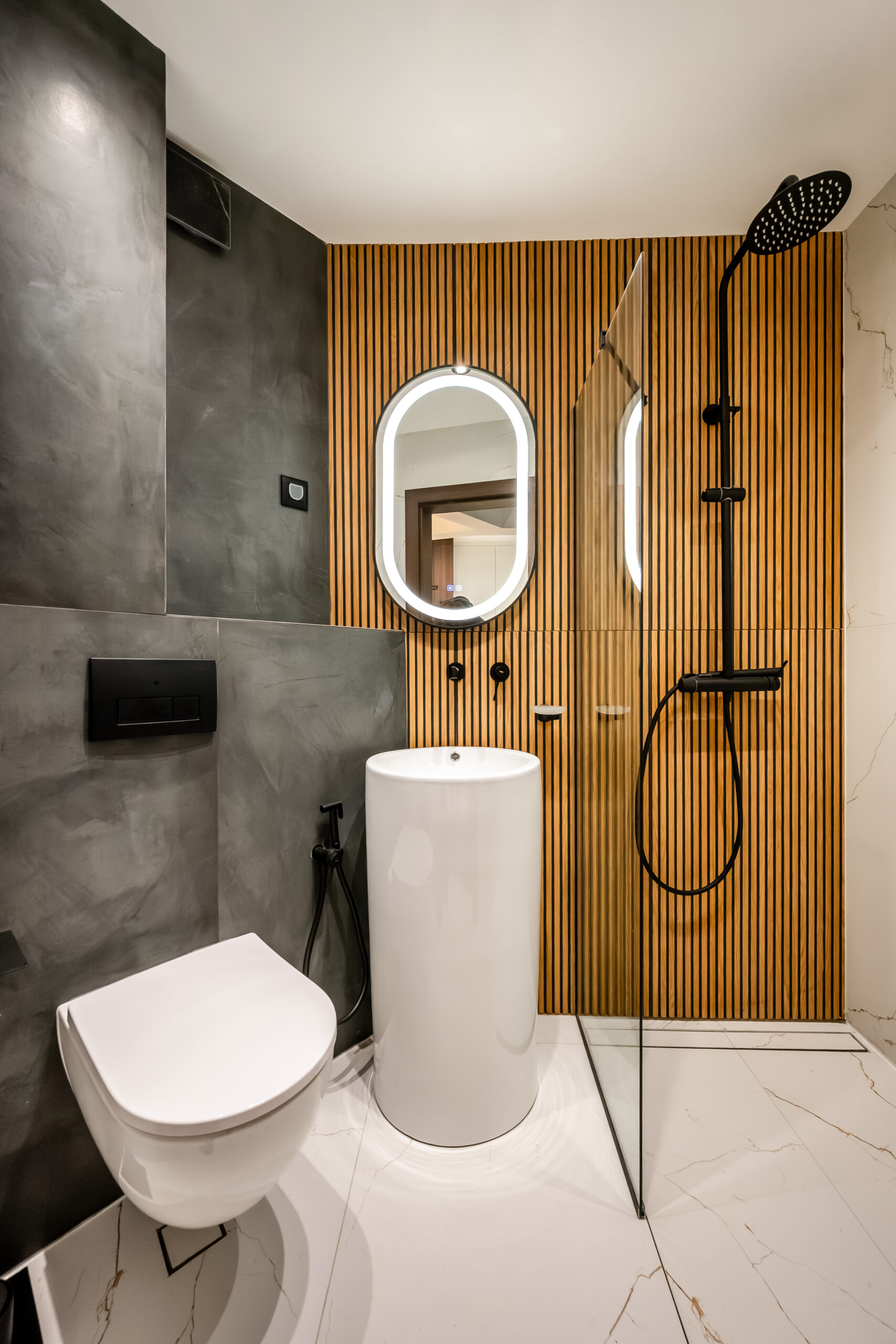 Luxury modern bathroom renovation in Sofia